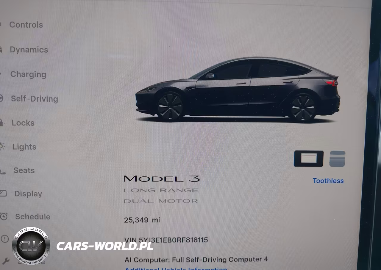 2024 Tesla Model 3 Long Range Dual Motor All-Wheel Drive VIN:5YJ3E1EB0RF818115 - 16