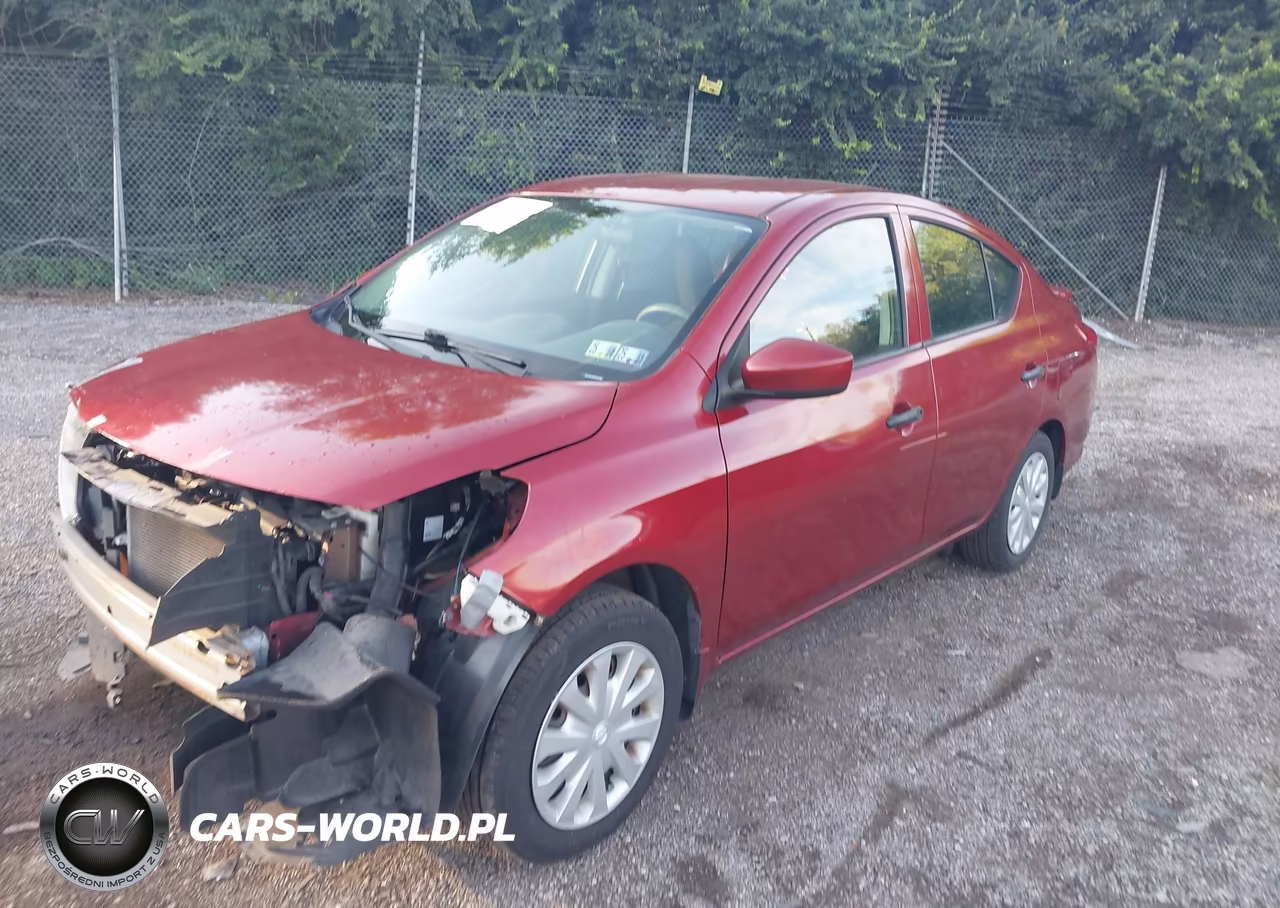 2016 Nissan Versa 1.6 S+ VIN:3N1CN7AP9GL916811 - 2