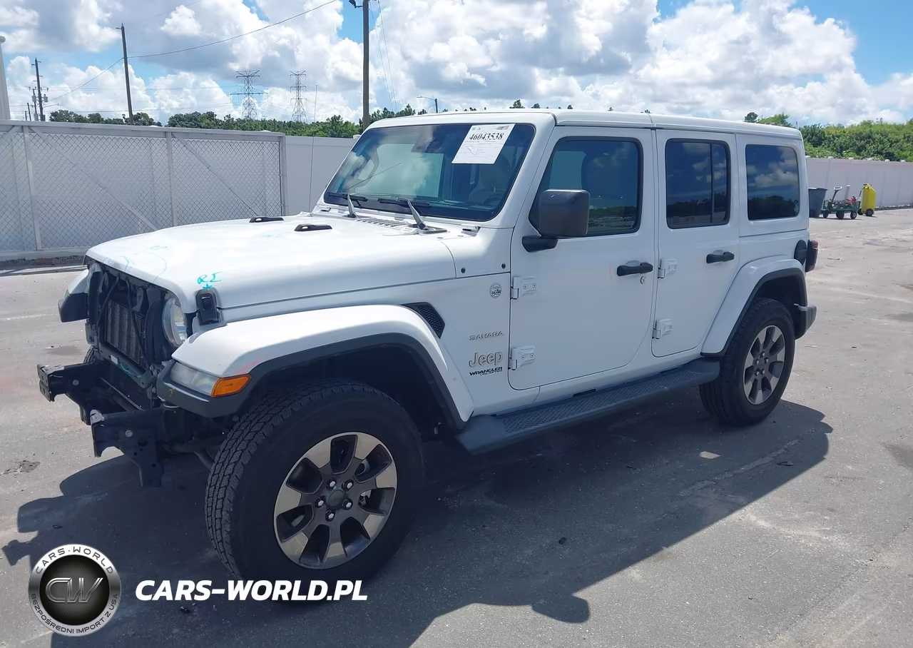 2019 Jeep Wrangler Unlimited Sahara 4X4 VIN:1C4HJXEN9KW509615 - 2
