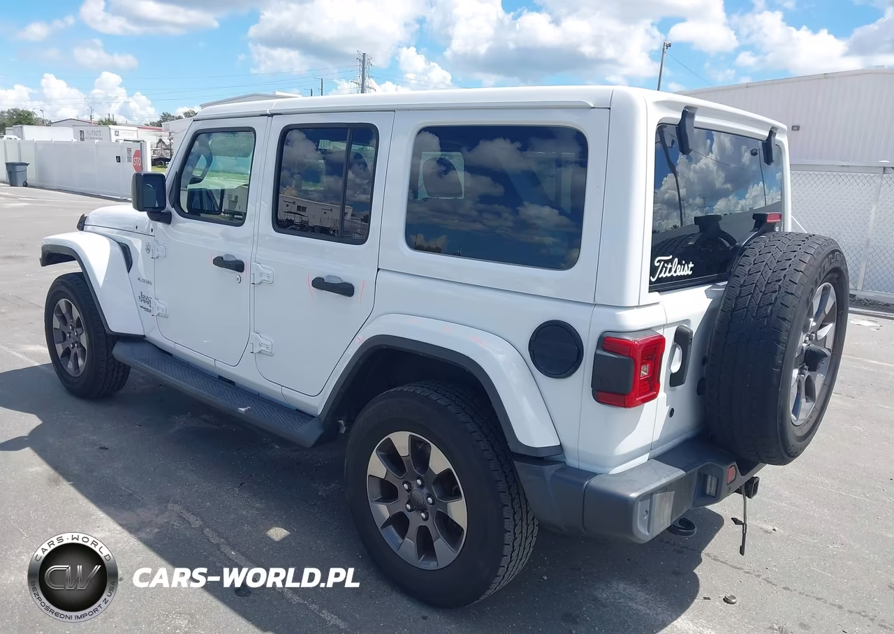 2019 Jeep Wrangler Unlimited Sahara 4X4 VIN:1C4HJXEN9KW509615 - 3