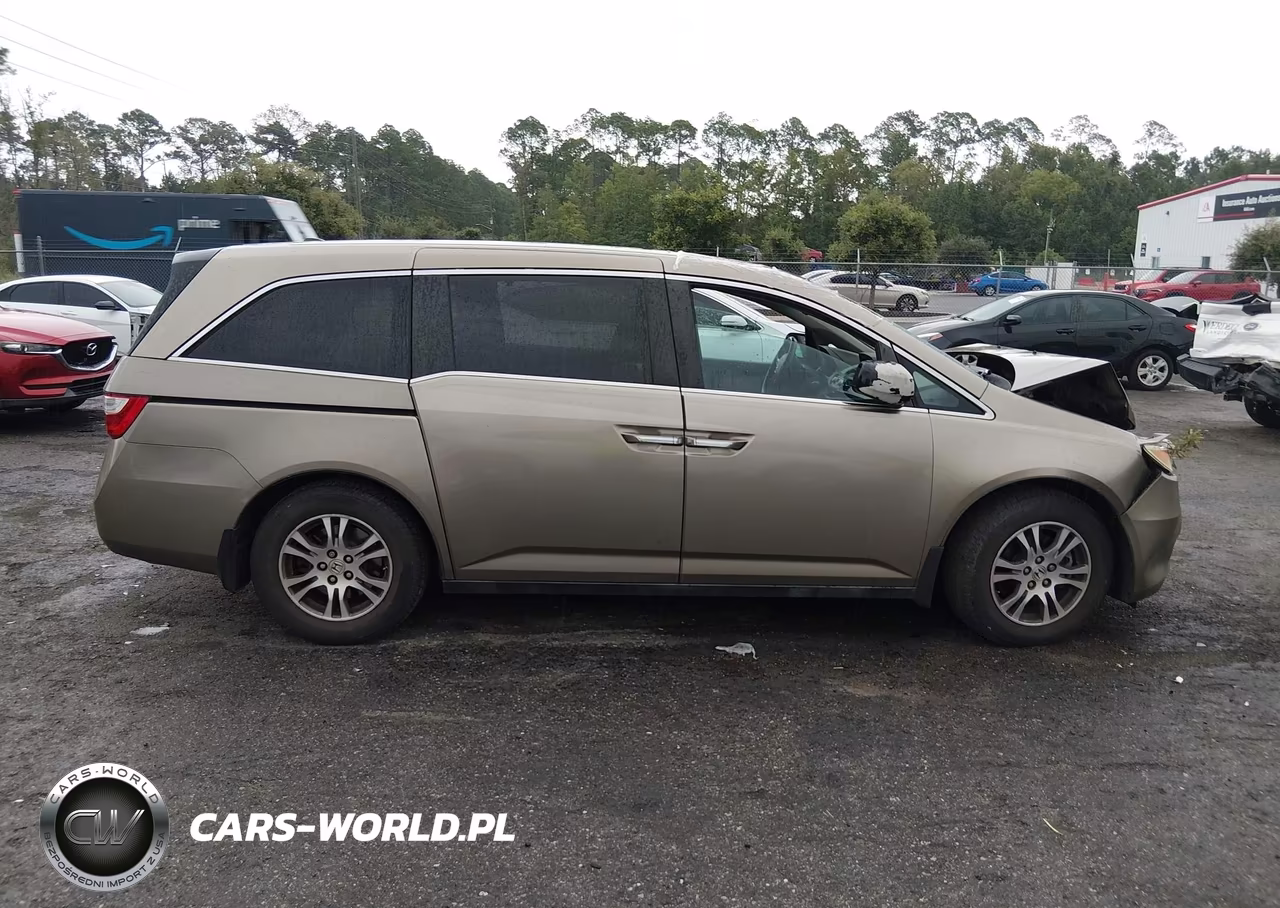 2011 Honda Odyssey Ex-L VIN:5FNRL5H66BB077299 - 13