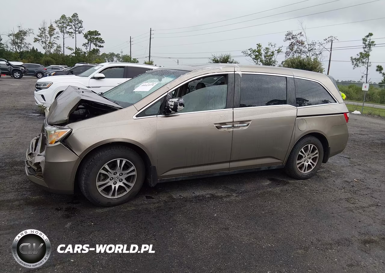 2011 Honda Odyssey Ex-L VIN:5FNRL5H66BB077299 - 14