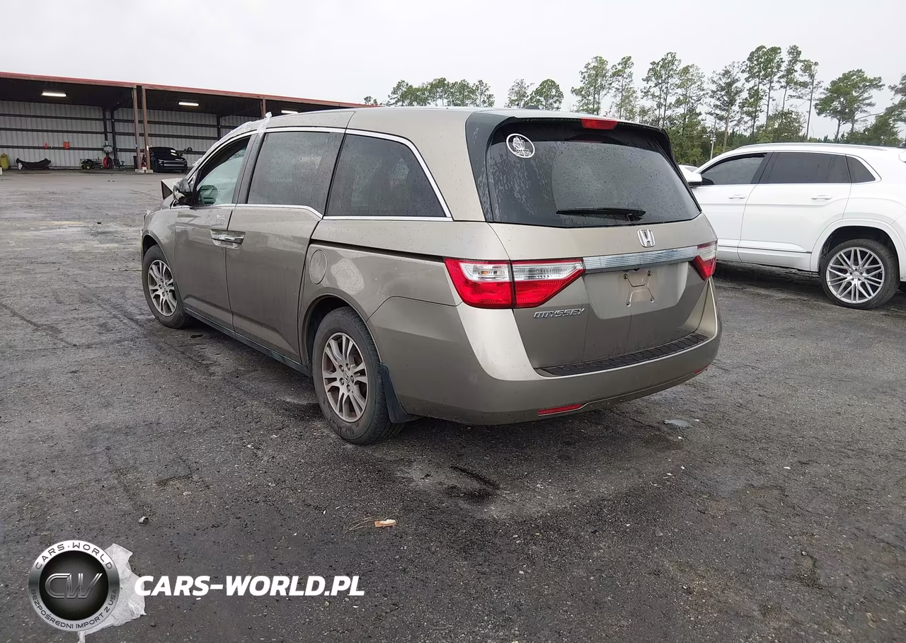 2011 Honda Odyssey Ex-L VIN:5FNRL5H66BB077299 - 3