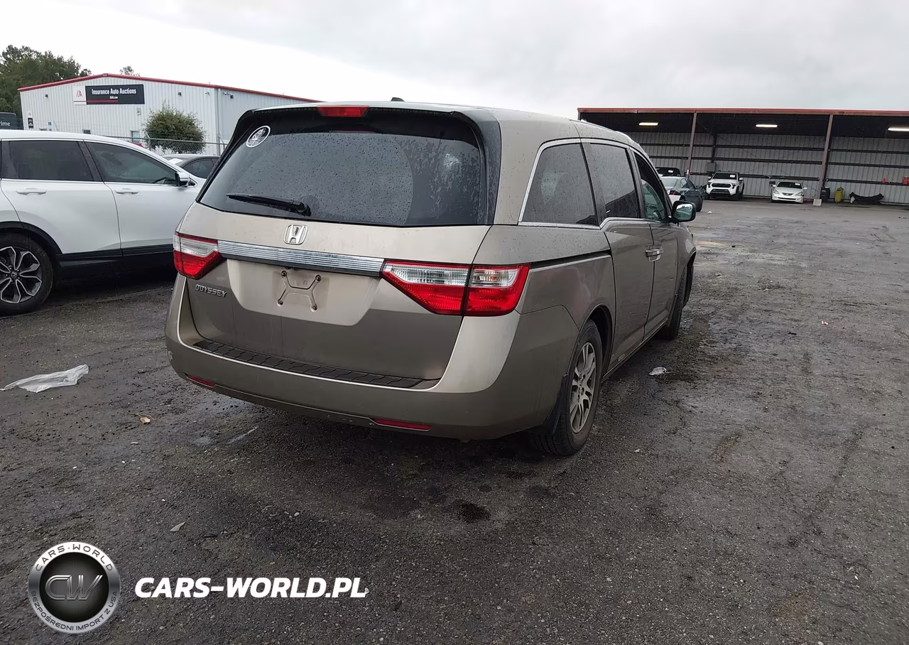 2011 Honda Odyssey Ex-L VIN:5FNRL5H66BB077299 - 4
