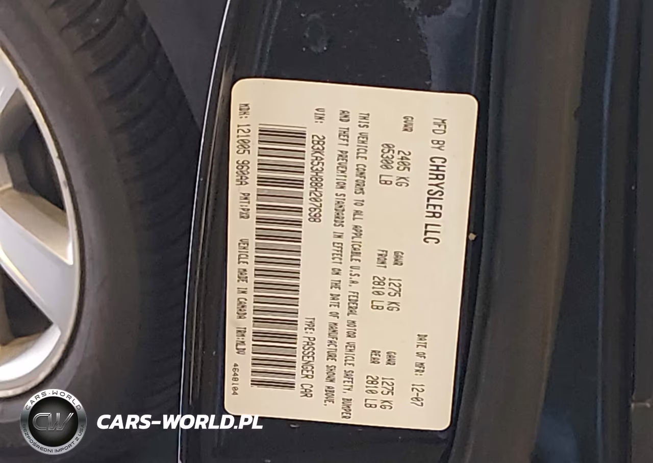 2008 Dodge Charger R-T VIN:2B3KA53H88H207698 - 9