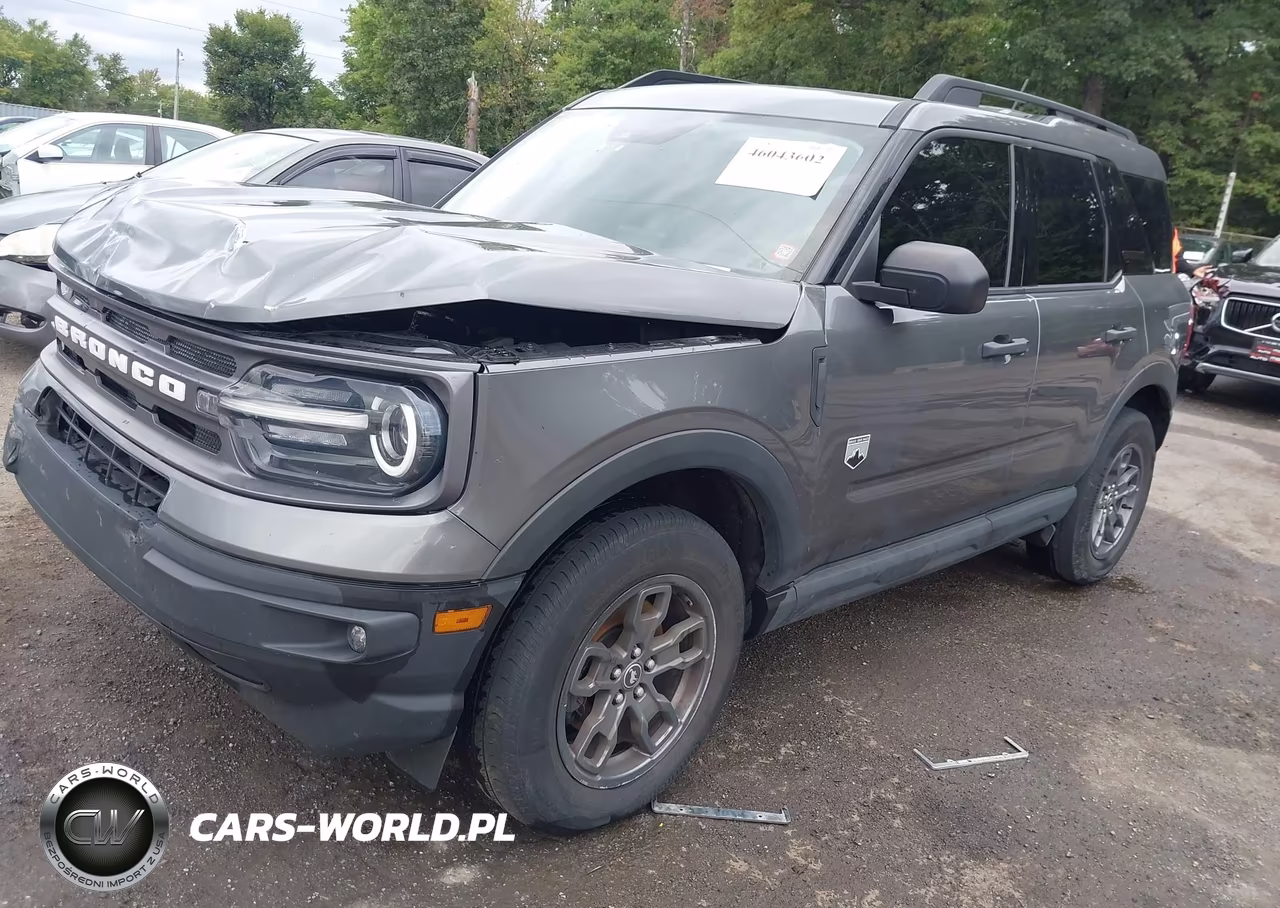 2022 Ford Bronco Sport Big Bend VIN:3FMCR9B65NRE14340 - 2