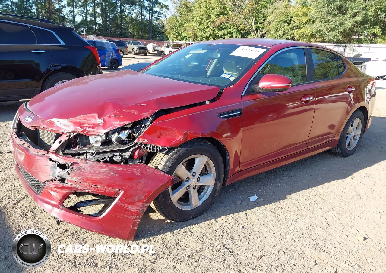 2014 Kia Optima Lx VIN:5XXGM4A72EG274327 - 2