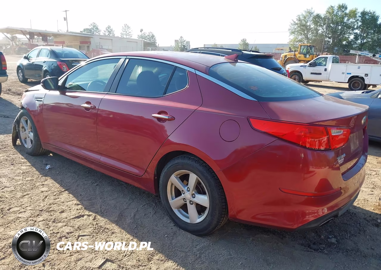 2014 Kia Optima Lx VIN:5XXGM4A72EG274327 - 3