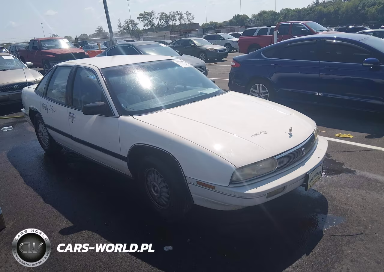 1992 Buick Regal Custom VIN:2G4WB54T9N1480360 - 1