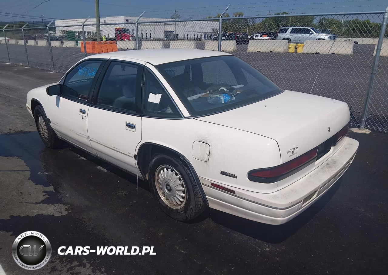 1992 Buick Regal Custom VIN:2G4WB54T9N1480360 - 3