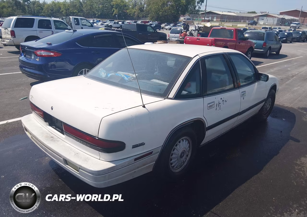 1992 Buick Regal Custom VIN:2G4WB54T9N1480360 - 4