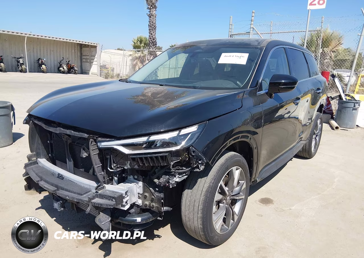 2025 Infiniti Qx60 Pure Awd VIN:5N1AL1ES8SC349058 - 2