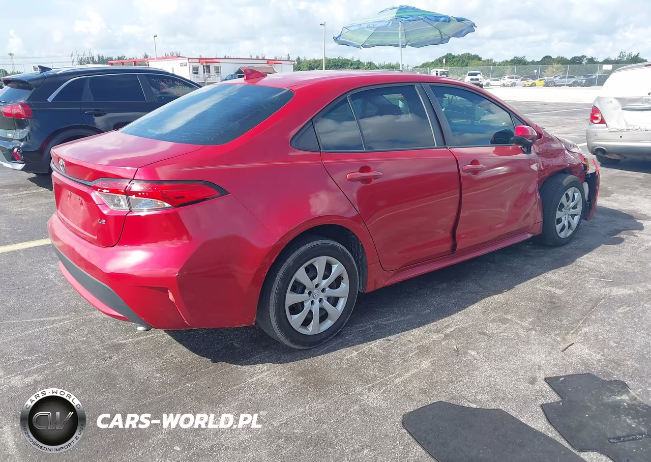 2020 Toyota Corolla Le VIN:5YFEPRAE6LP059581 - 4