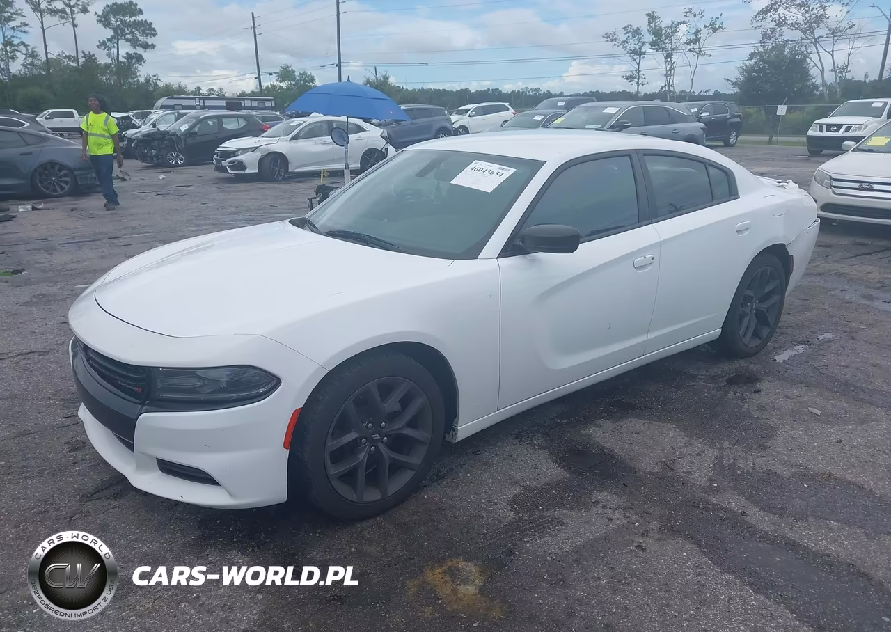 2019 Dodge Charger Sxt Rwd VIN:2C3CDXBG1KH745329 - 2