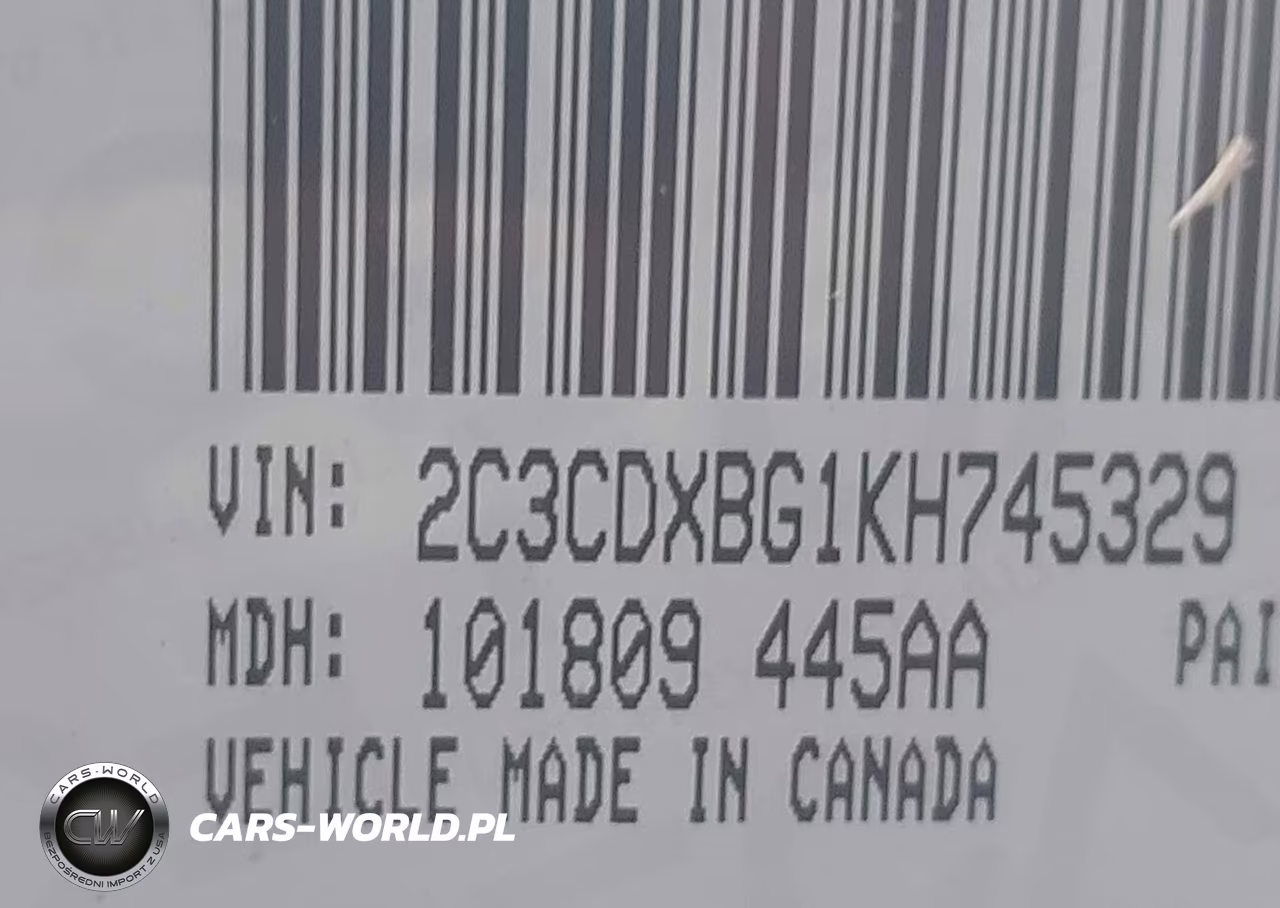 2019 Dodge Charger Sxt Rwd VIN:2C3CDXBG1KH745329 - 9