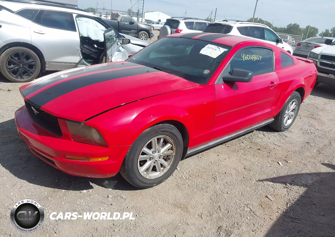 2007 Ford Mustang V6 Deluxe-V6 Premium VIN:1ZVFT80N775307509 - 2