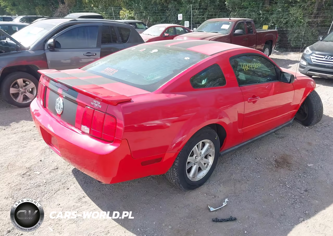 2007 Ford Mustang V6 Deluxe-V6 Premium VIN:1ZVFT80N775307509 - 4