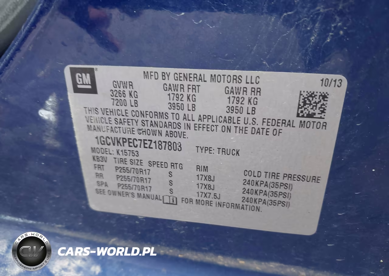 2014 Chevrolet Silverado 1500 Work Truck VIN:1GCVKPEC7EZ187803 - 9