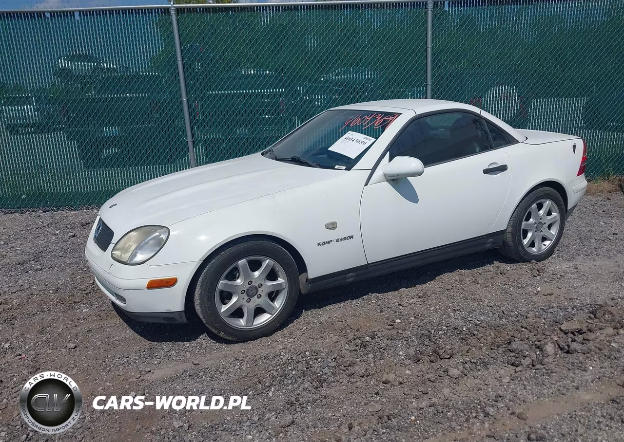 1998 Mercedes-Benz Slk 230 VIN:WDBKK47FXWF076530 - 2
