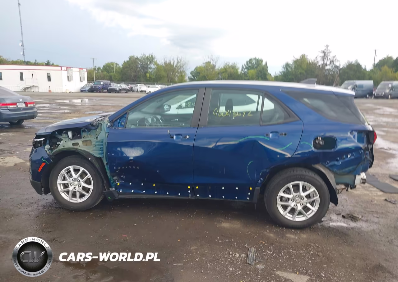 2022 Chevrolet Equinox Fwd Ls VIN:3GNAXHEV7NS225056 - 15