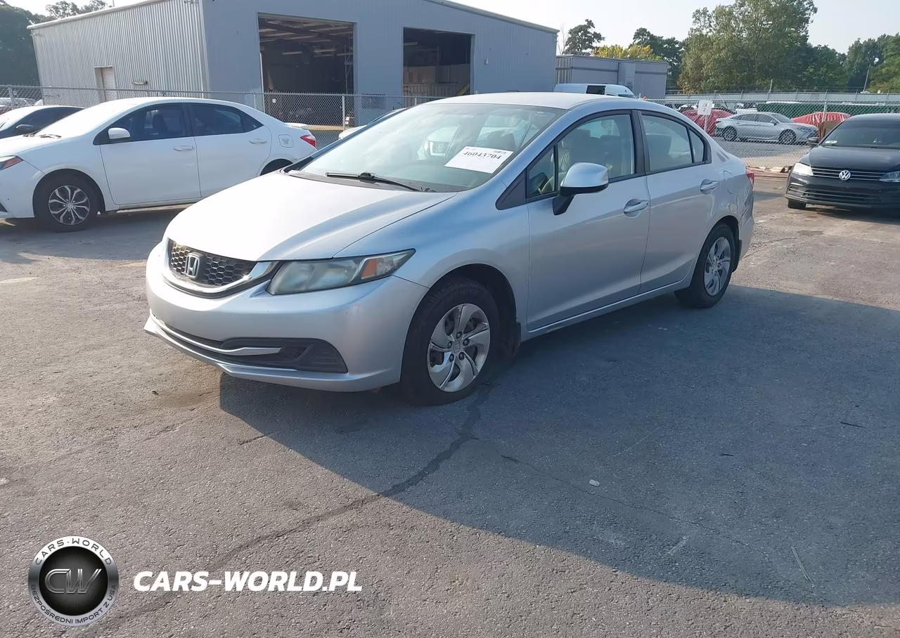 2013 Honda Civic Lx VIN:2HGFB2F56DH501948 - 2