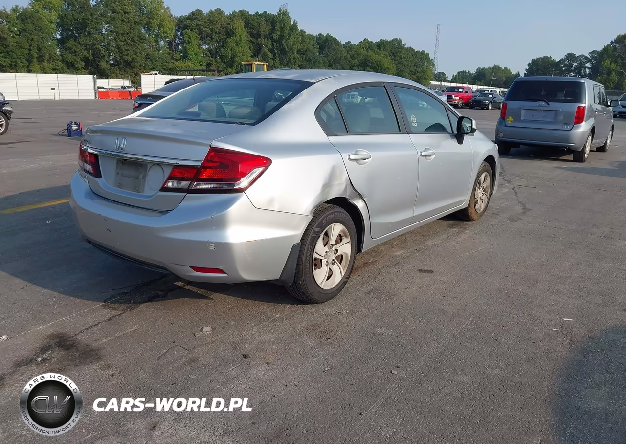 2013 Honda Civic Lx VIN:2HGFB2F56DH501948 - 4