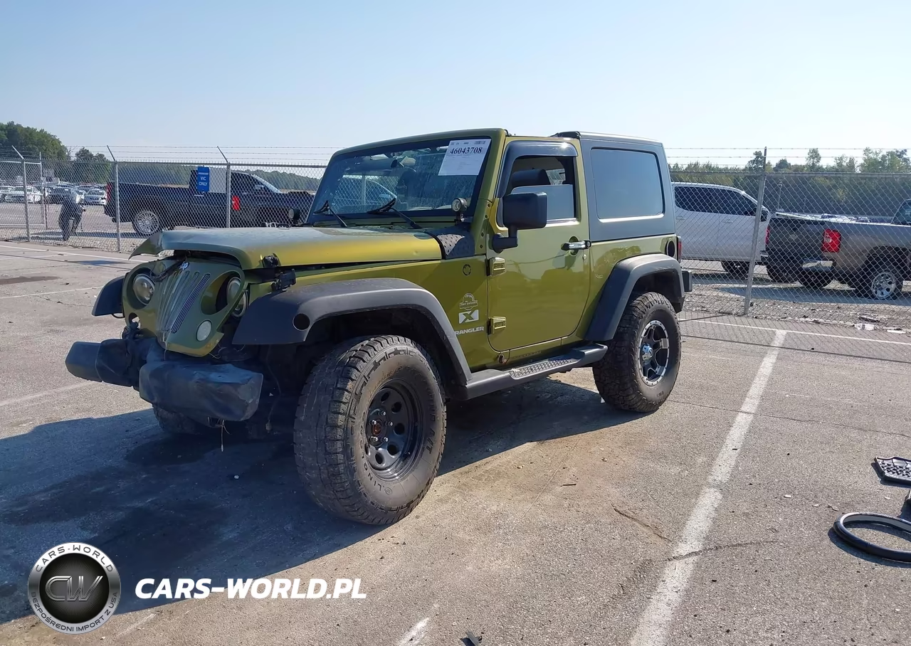2007 Jeep Wrangler X VIN:1J4FA24177L108348 - 2