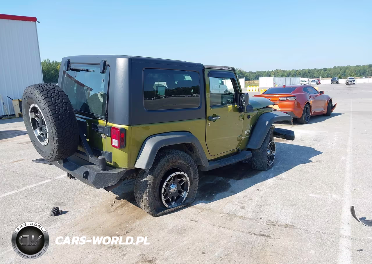 2007 Jeep Wrangler X VIN:1J4FA24177L108348 - 4