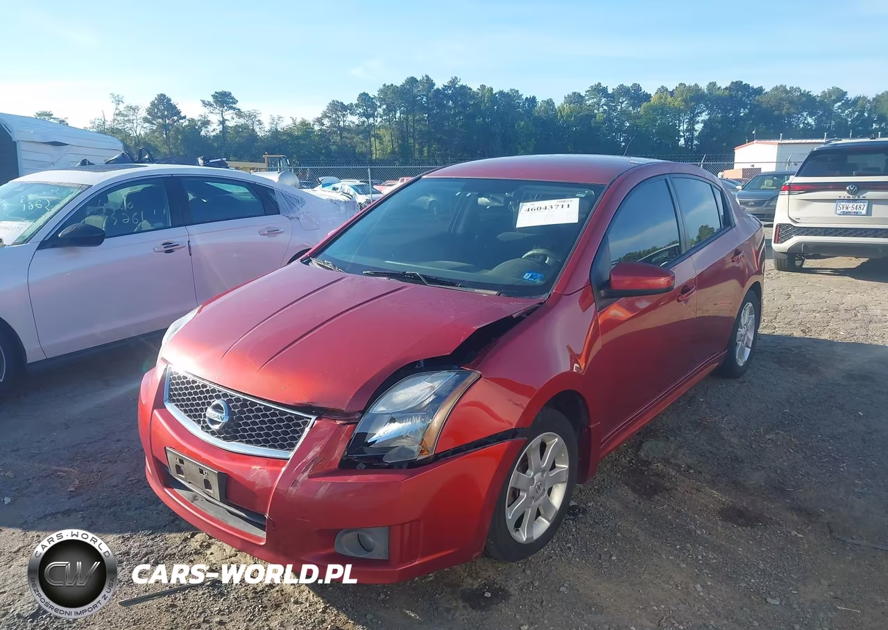 2010 Nissan Sentra 2.0Sr VIN:3N1AB6AP0AL632033 - 2