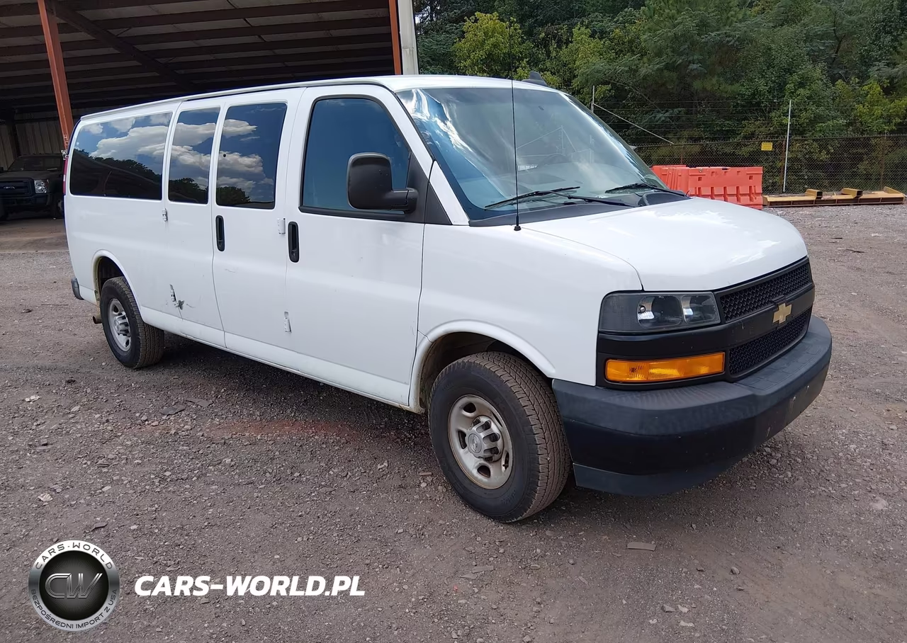 2019 Chevrolet Express 3500 Ls VIN:1GAZGNFG7K1361297 - 1
