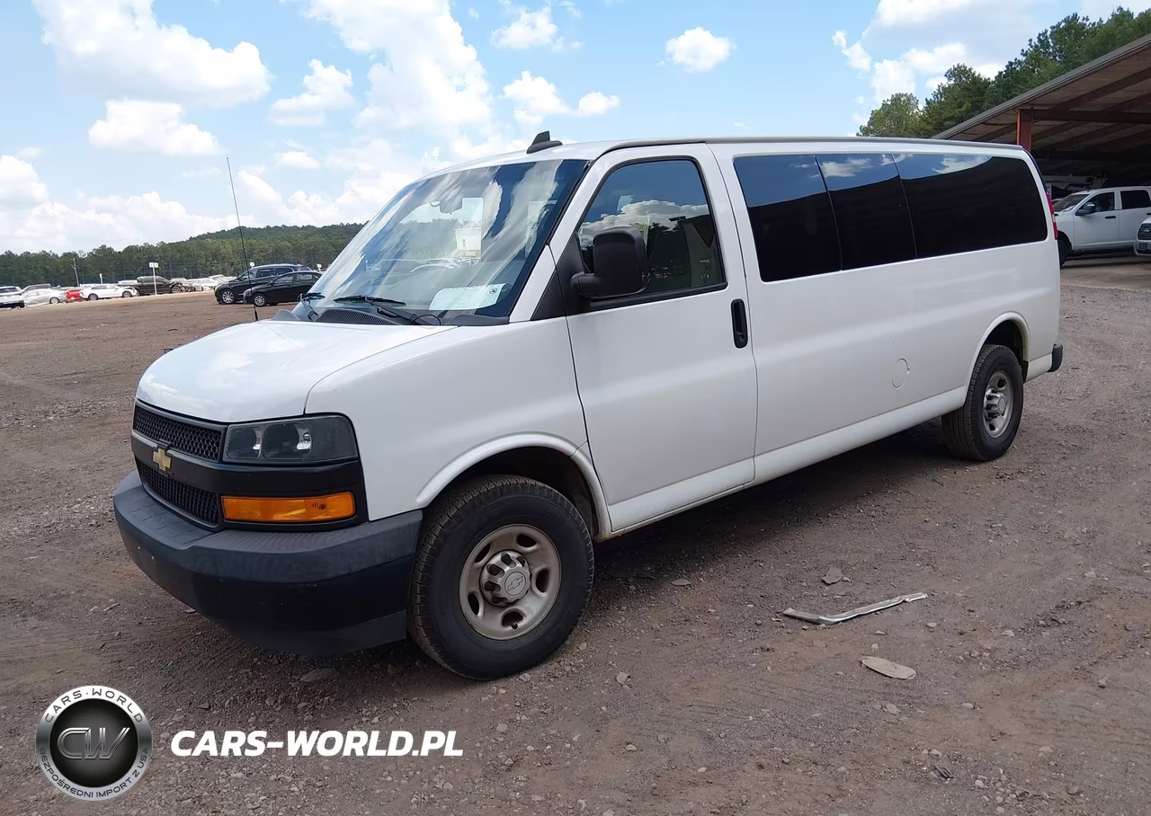 2019 Chevrolet Express 3500 Ls VIN:1GAZGNFG7K1361297 - 2