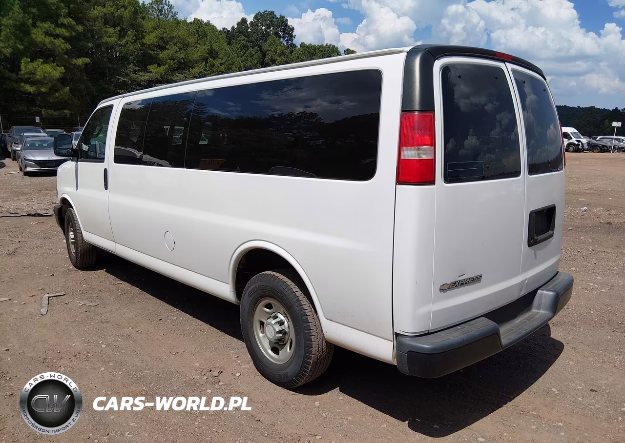 2019 Chevrolet Express 3500 Ls VIN:1GAZGNFG7K1361297 - 3