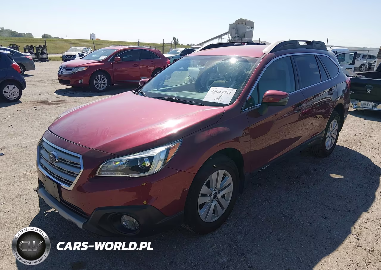 2016 Subaru Outback 2.5I Premium VIN:4S4BSBFCXG3257008 - 2