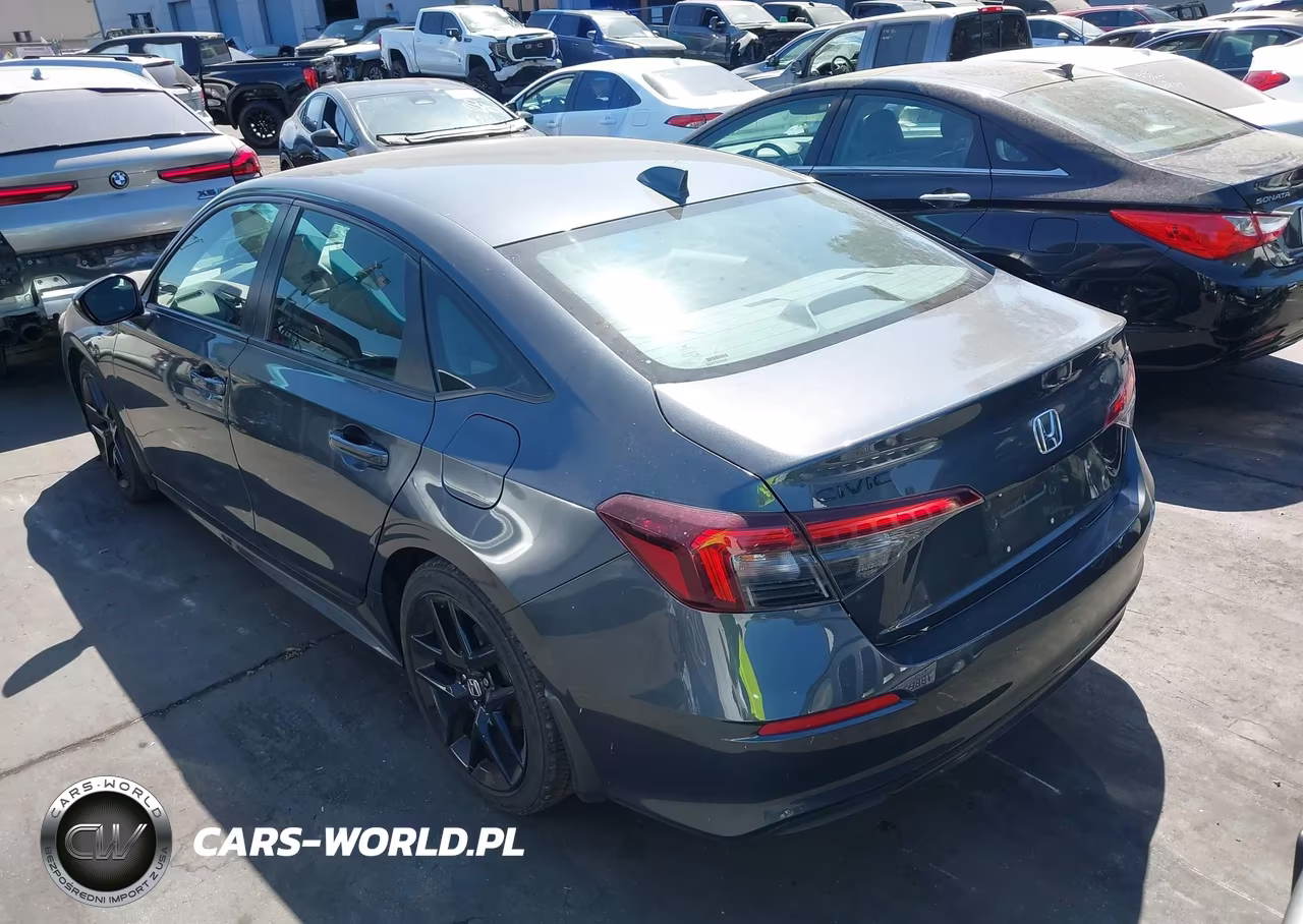 2026 Honda Civic Sport VIN:2HGFE2F52TH518381 - 3