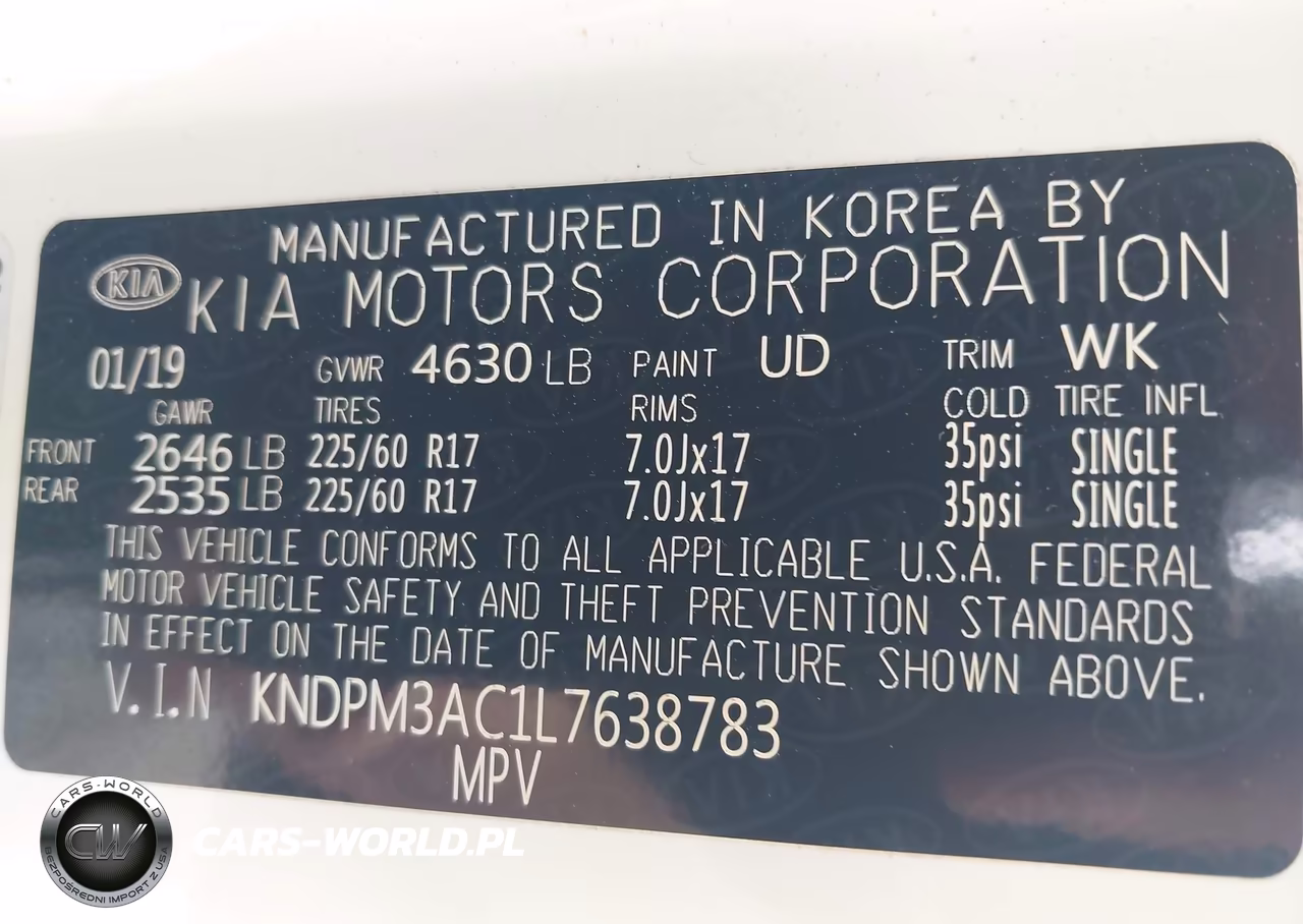 2020 Kia Sportage Lx VIN:KNDPM3AC1L7638783 - 9