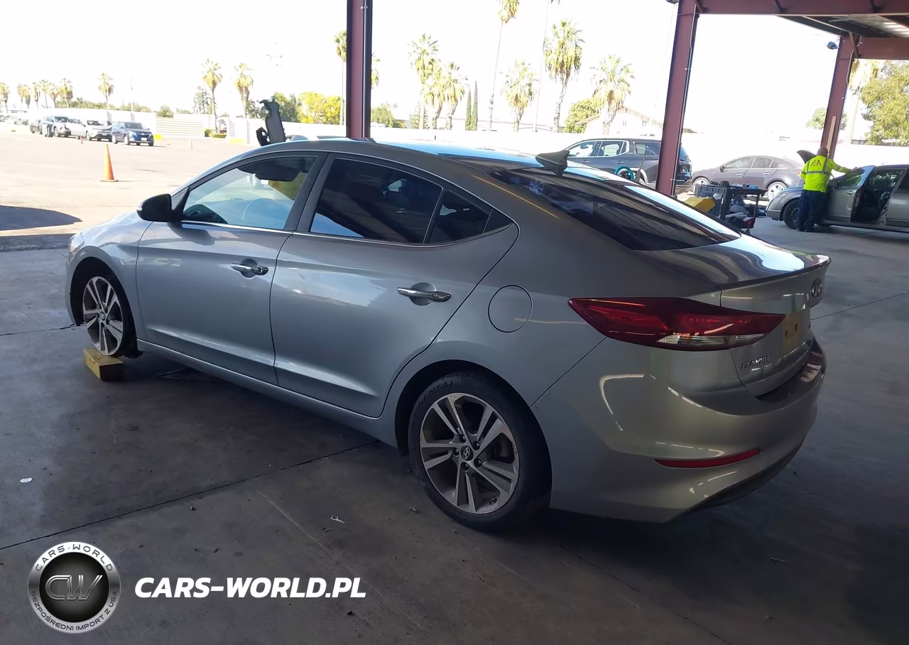 2017 Hyundai Elantra Limited VIN:5NPD84LF1HH064872 - 3