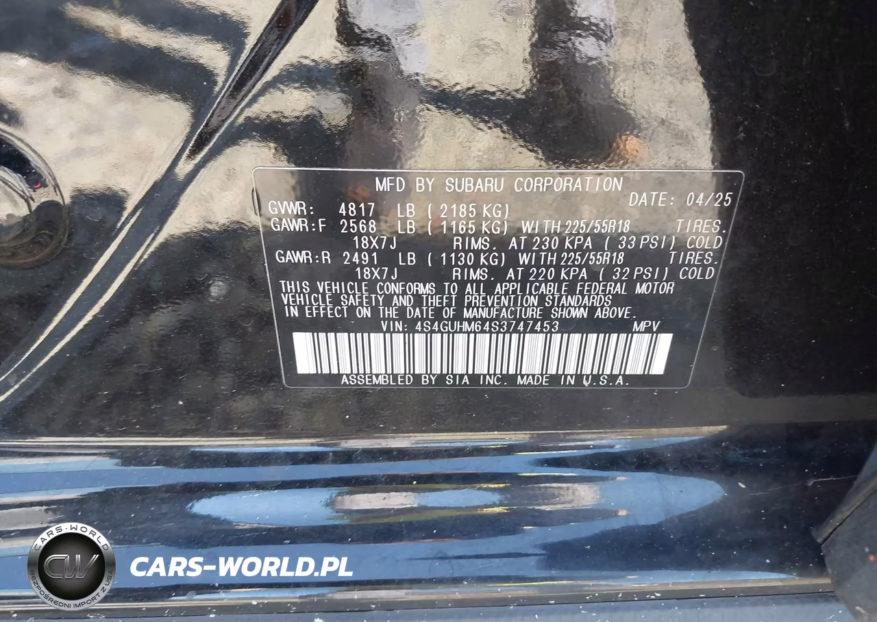 2025 Subaru Crosstrek Limited VIN:4S4GUHM64S3747453 - 9