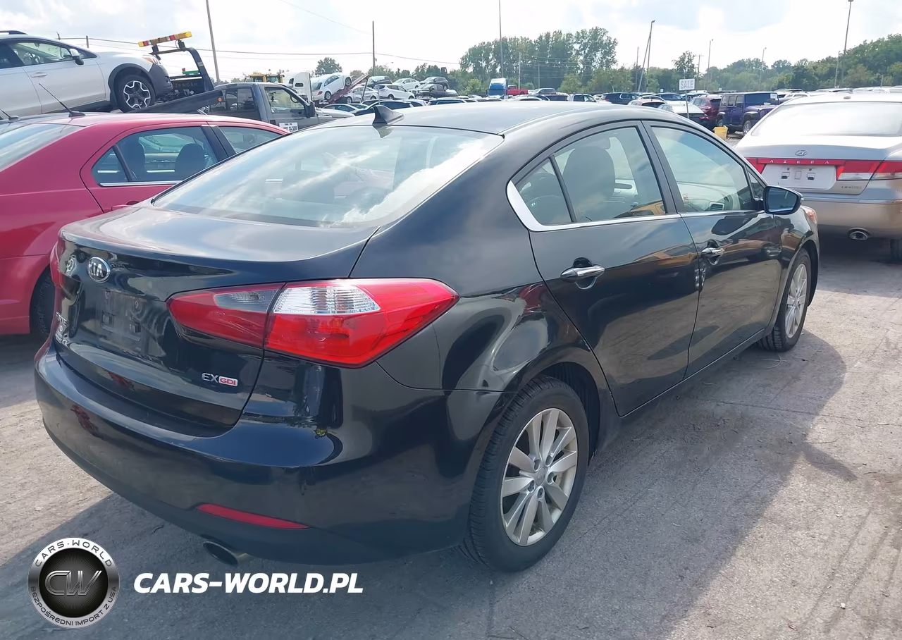 2014 Kia Forte Ex VIN:KNAFX4A81E5121600 - 4