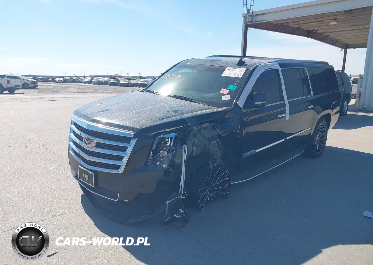 2015 Cadillac Escalade Esv Luxury VIN:1GYS3SKJXFR533845 - 2