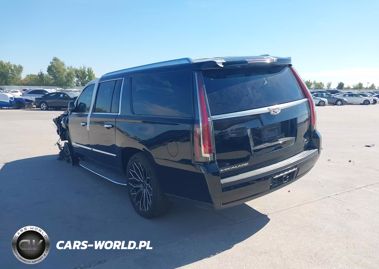 2015 Cadillac Escalade Esv Luxury VIN:1GYS3SKJXFR533845 - 3