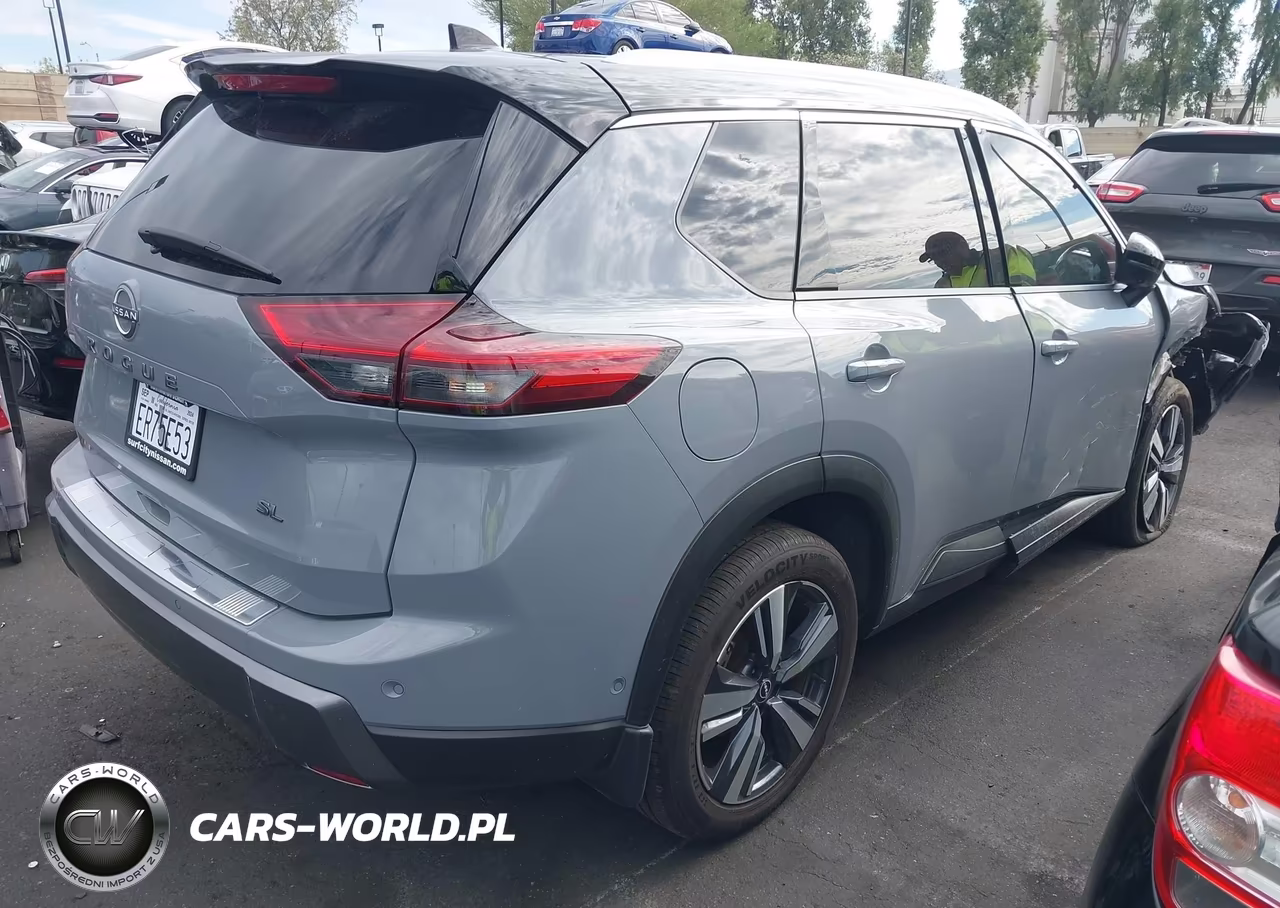 2024 Nissan Rogue Sl Fwd VIN:JN8BT3CA4RW000555 - 4