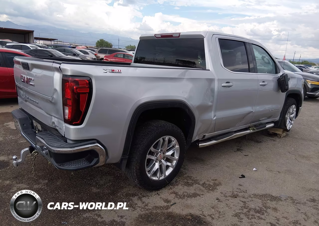 2021 GMC Sierra 1500 4Wd Short Box Sle VIN:1GTU9BED9MZ229907 - 4