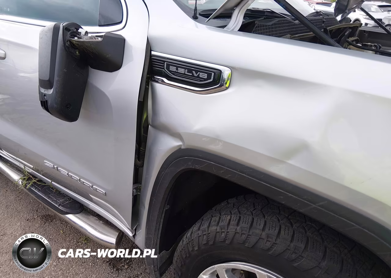 2021 GMC Sierra 1500 4Wd Short Box Sle VIN:1GTU9BED9MZ229907 - 6