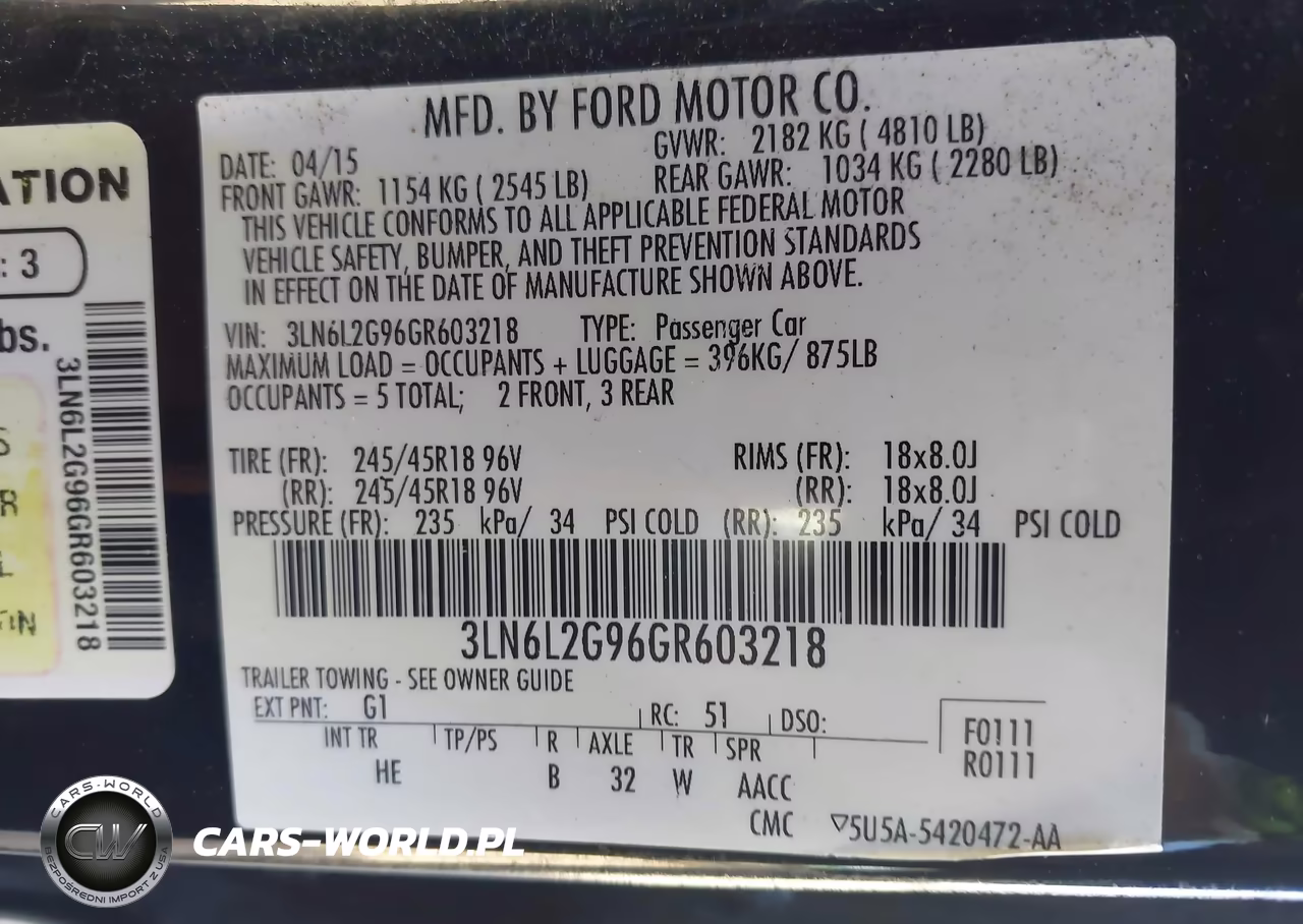 2016 Lincoln Mkz VIN:3LN6L2G96GR603218 - 9
