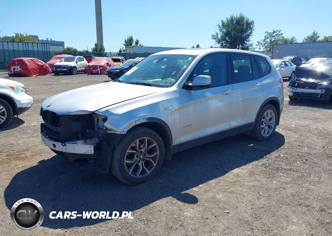 2014 BMW X3 xDrive35I VIN:5UXWX7C55E0E82298 - 2