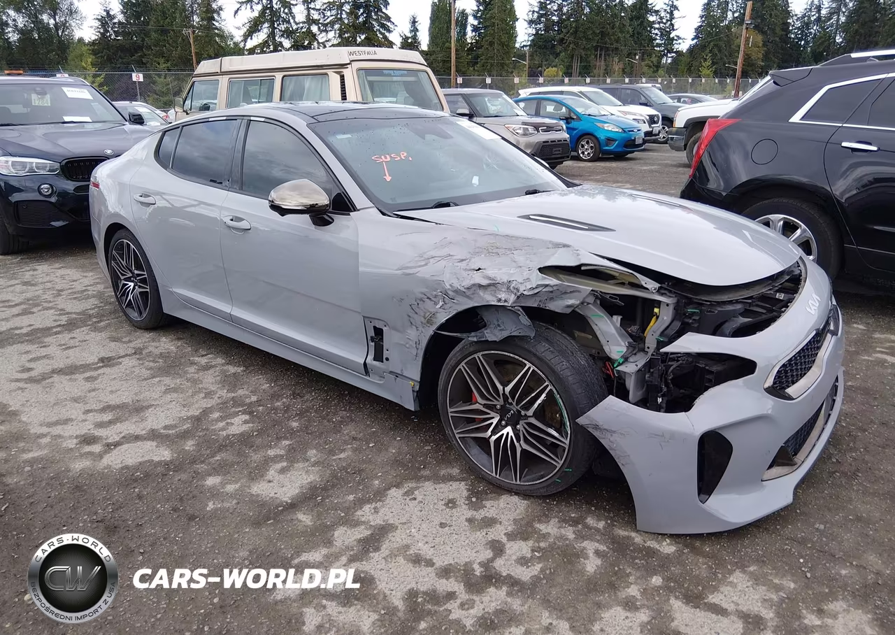 2022 Kia Stinger Gt2 VIN:KNAE55LC3N6109435 - 1