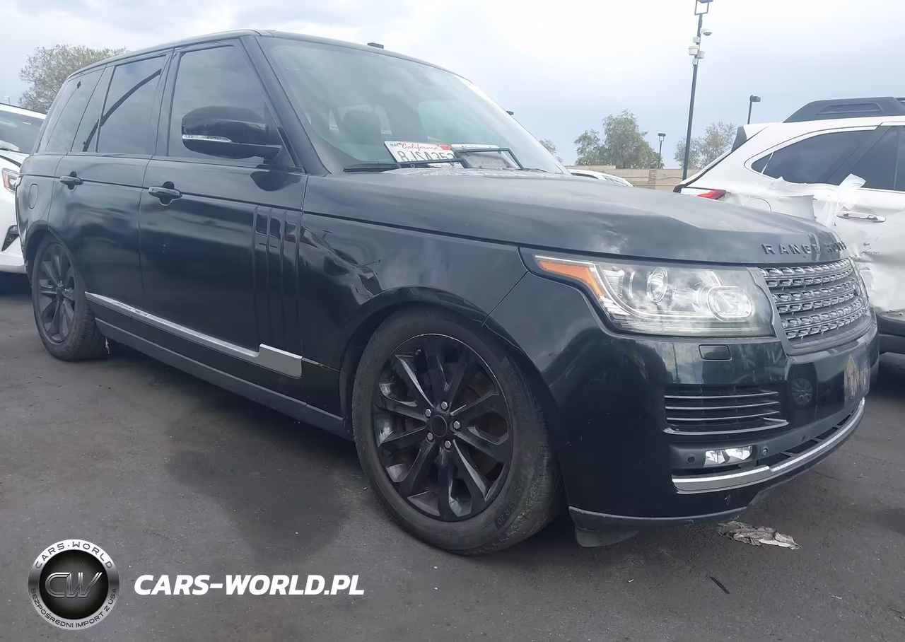2015 Land Rover Range Rover 3.0L V6 Supercharged Hse VIN:SALGS2VF9FA228608 - 1