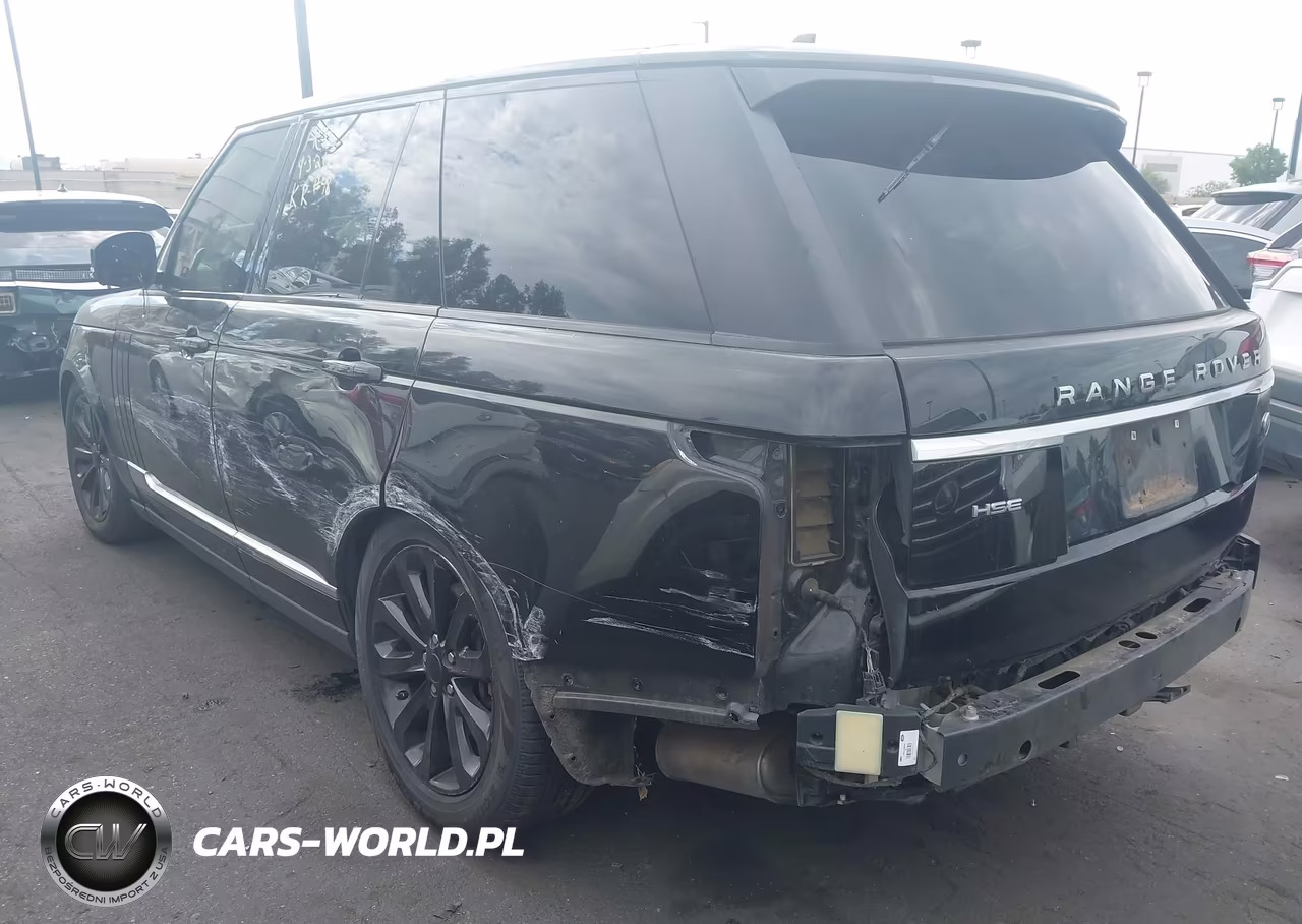 2015 Land Rover Range Rover 3.0L V6 Supercharged Hse VIN:SALGS2VF9FA228608 - 3