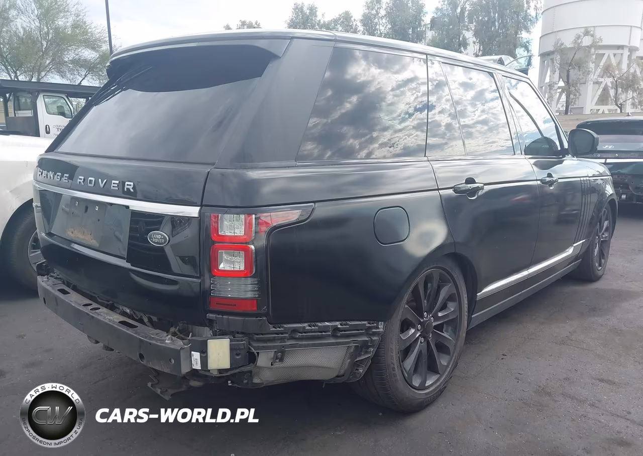 2015 Land Rover Range Rover 3.0L V6 Supercharged Hse VIN:SALGS2VF9FA228608 - 4