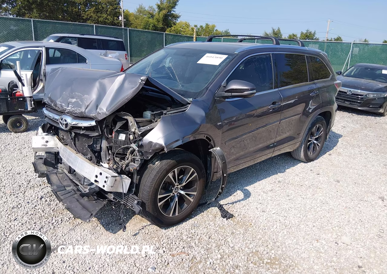2016 Toyota Highlander Xle V6 VIN:5TDJKRFH0GS251334 - 2